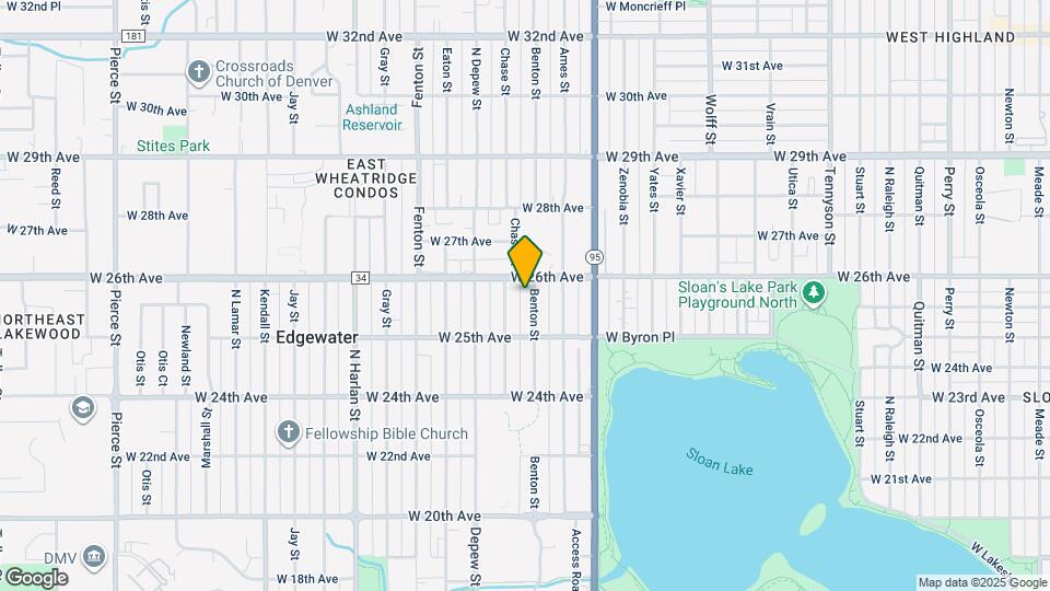 2567 Benton St Map and Location Details