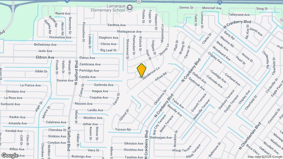 3342 Henderson Ln Map and Location Details