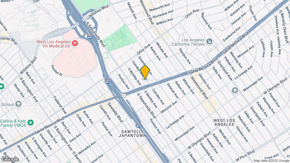 1655 Camden Avenue Mapa y Detalles de la Ubicación