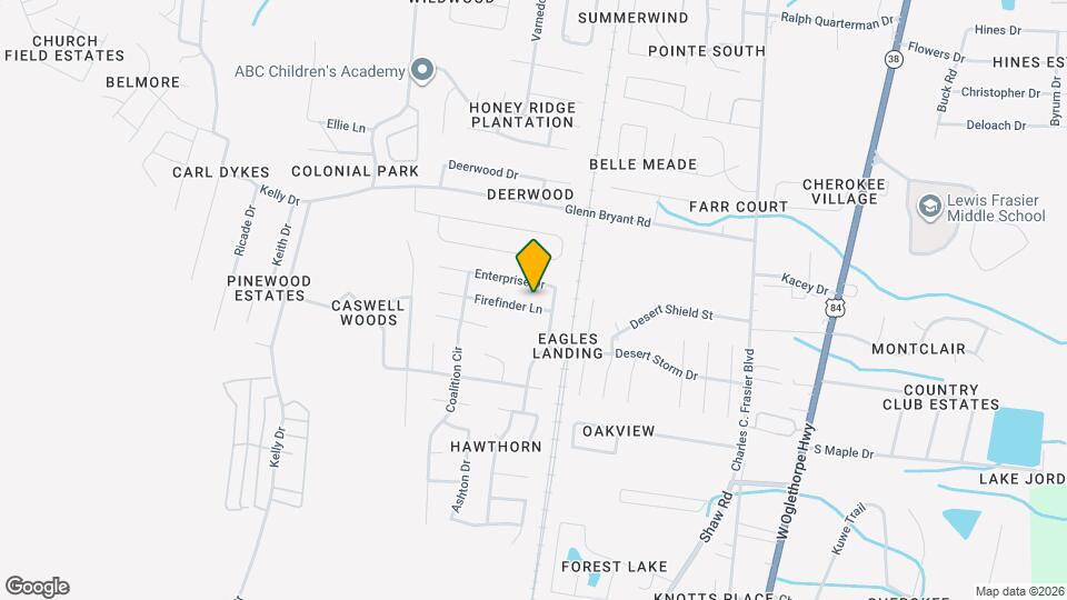 1435 Firefinder Ln Map and Location Details