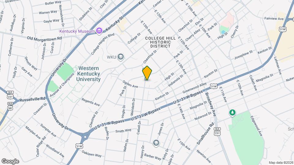 704 Cabell Dr Map and Location Details