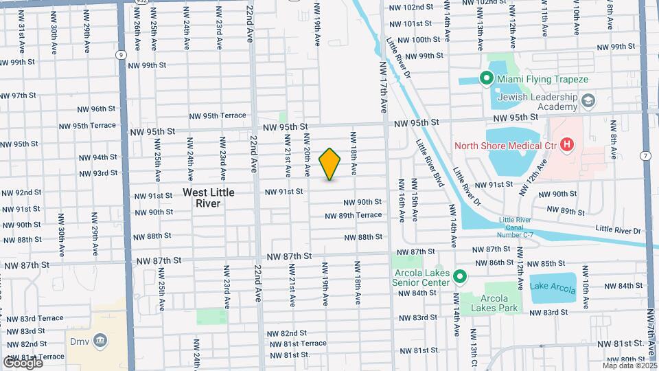 1875 NW 91st St Map and Location Details
