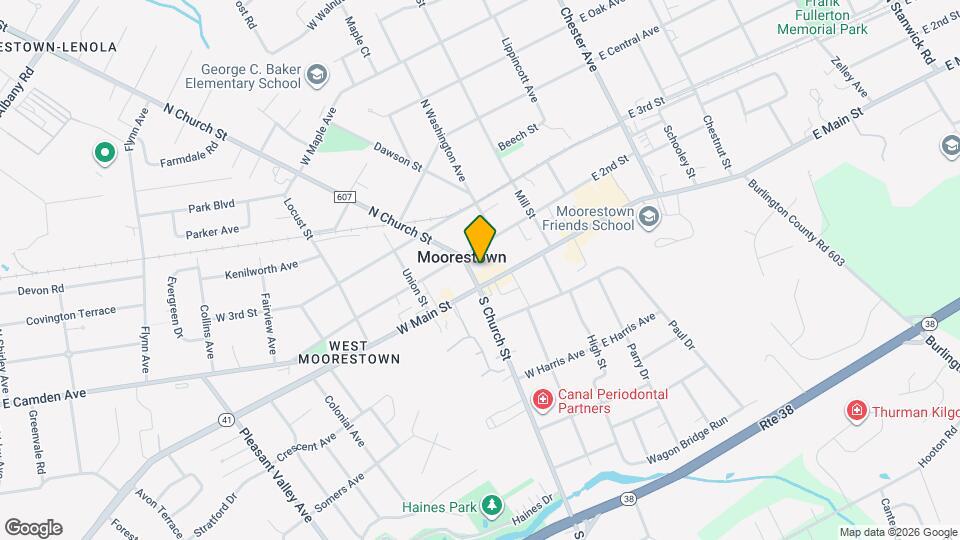 113 N Church St, Unit apartment Map and Location Details