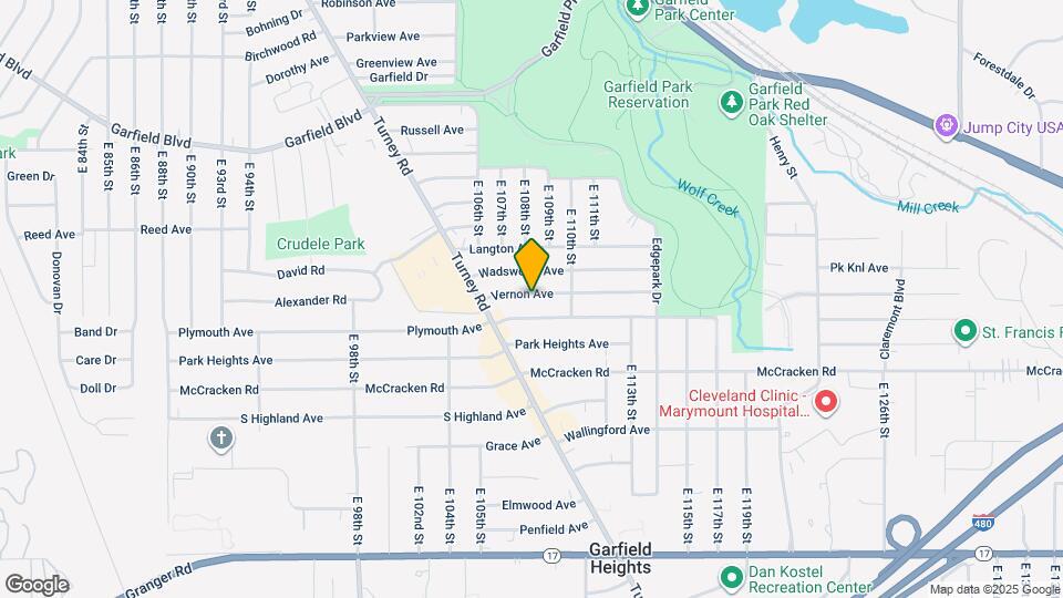 10800 Vernon Ave Map and Location Details
