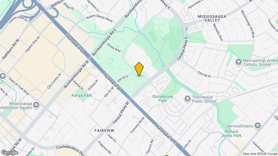 1580 Mississauga Vly Blvd Map and Location Details