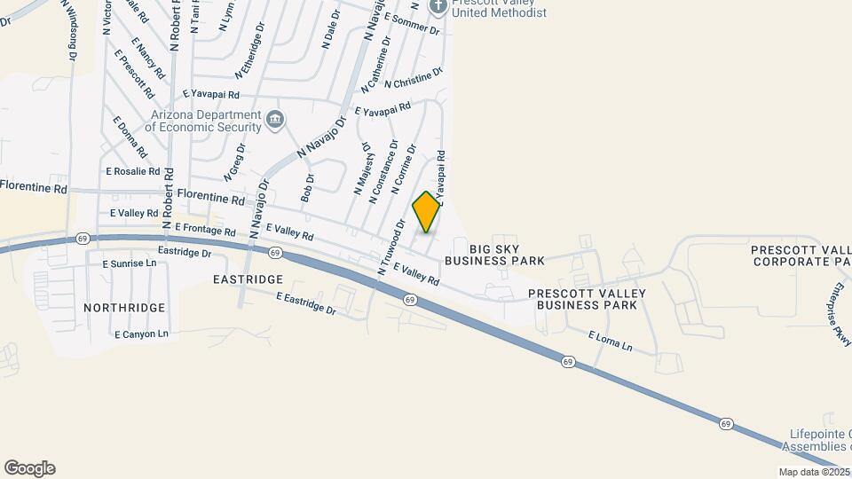 2976 N Yavapai Rd E Map and Location Details