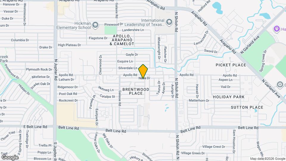 2803 Ursa Cir Map and Location Details