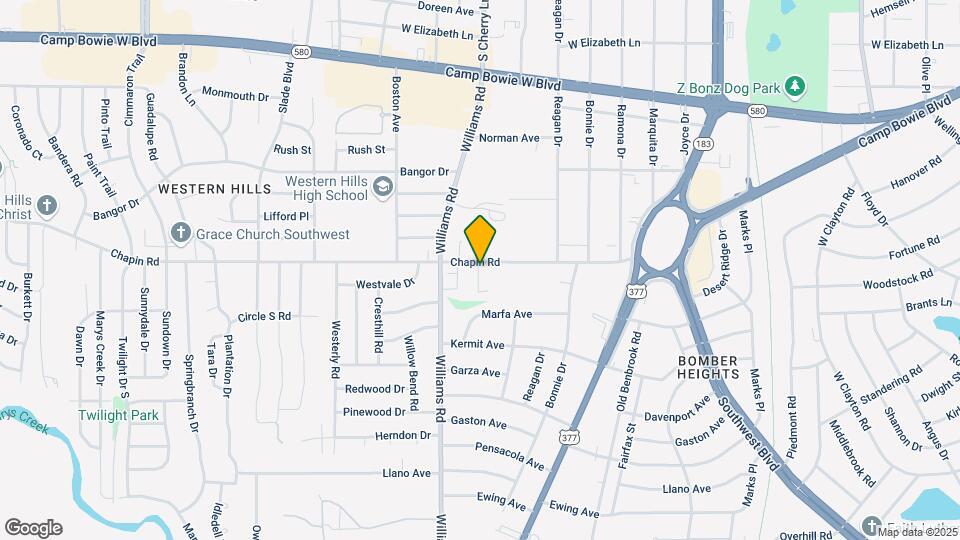 3811 Coates Cir Map and Location Details