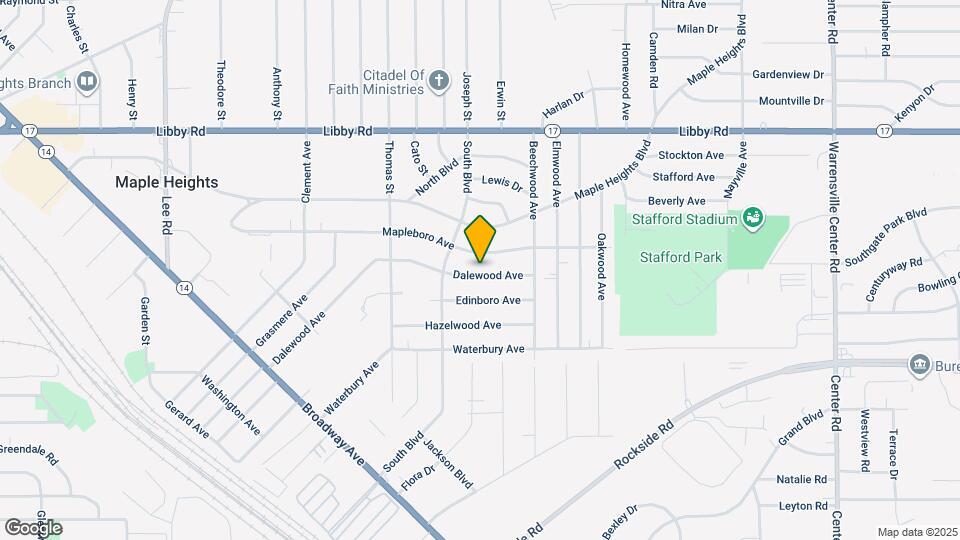 18205 Dalewood Ave Map and Location Details