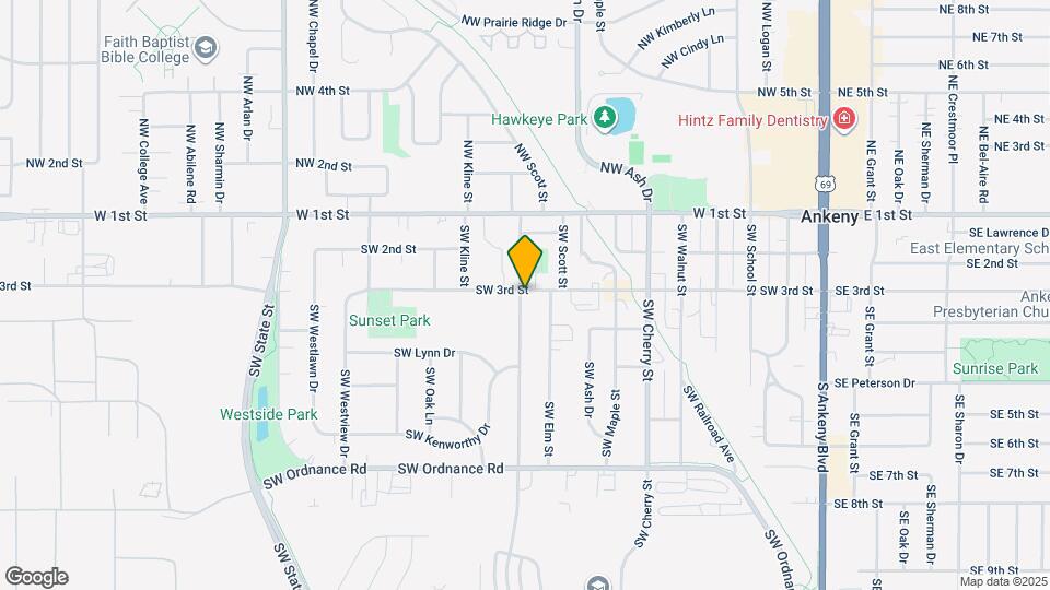 919 SW 3rd St Map and Location Details