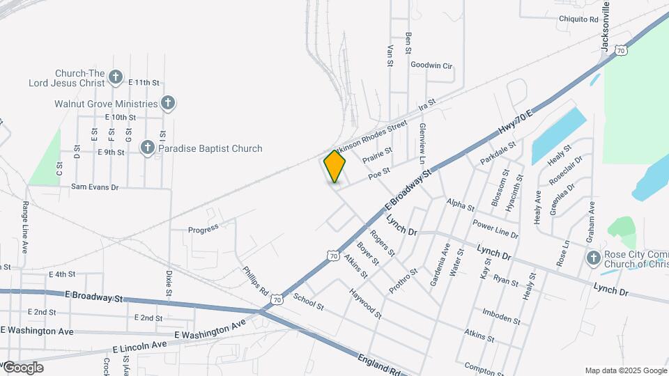 4013 Rogers St Map and Location Details