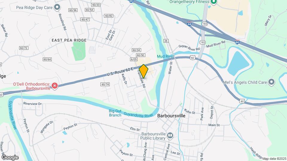 6460 Farmdale Rd Map and Location Details