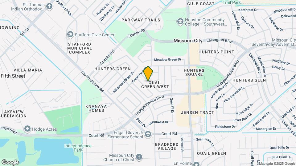 1934 Feather Ridge Dr Map and Location Details