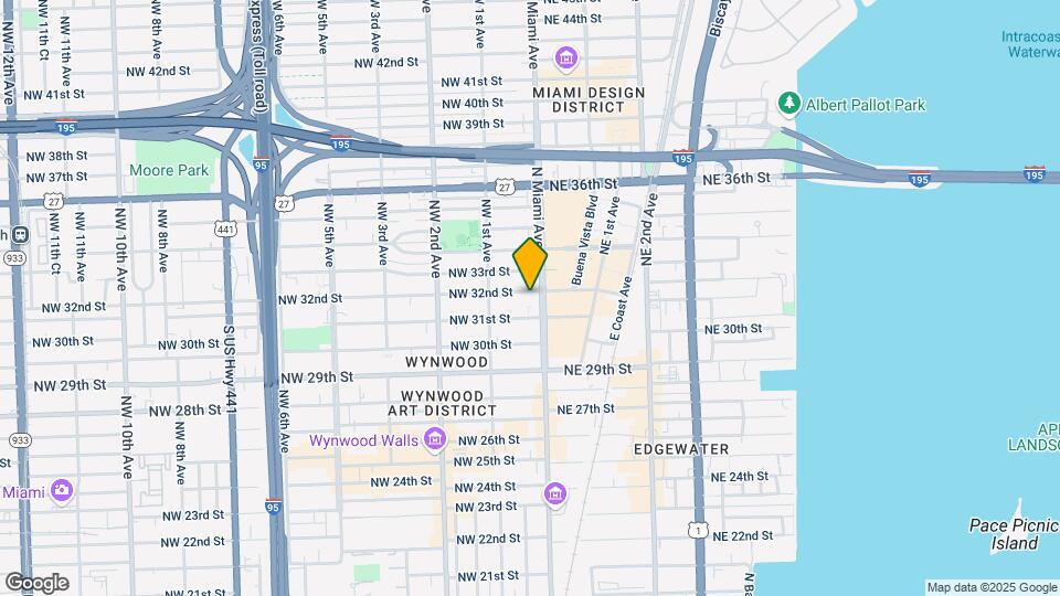 28 NW 32nd St Mapa y Detalles de la Ubicación
