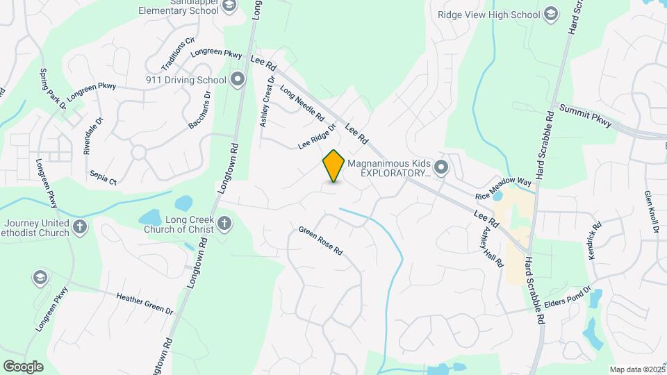 507 Holly Ridge Ln Map and Location Details