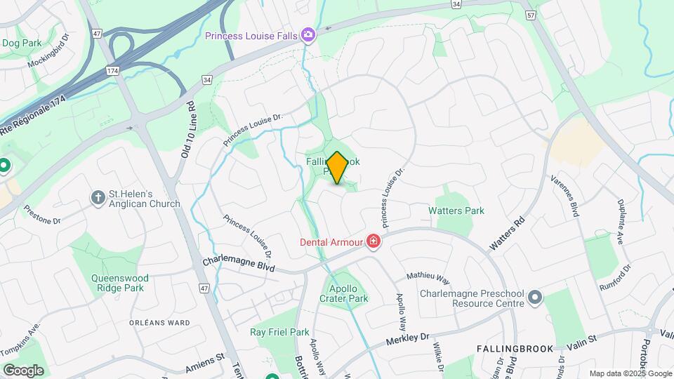 1469 Briarfield Crescent Map and Location Details