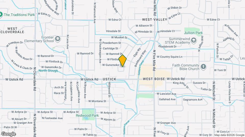 3325 N Covered Wagon Way Map and Location Details