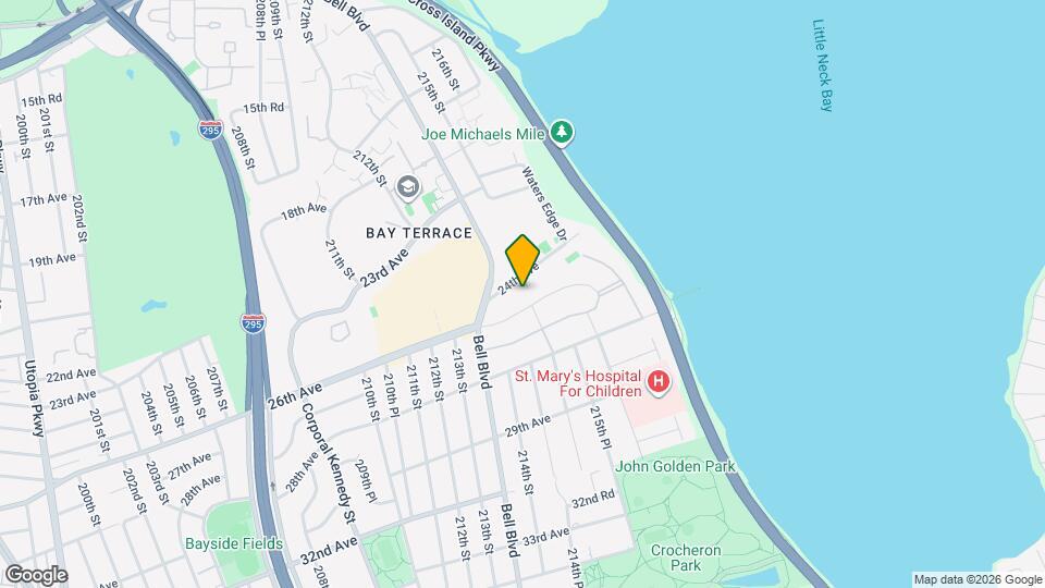 24-14 215th St Map and Location Details