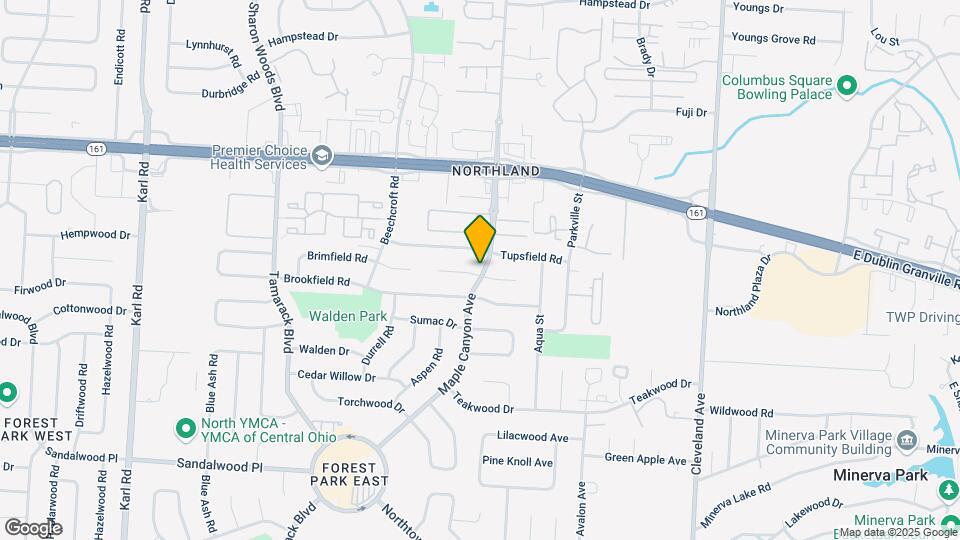 2100 Shawbury Ct W Map and Location Details