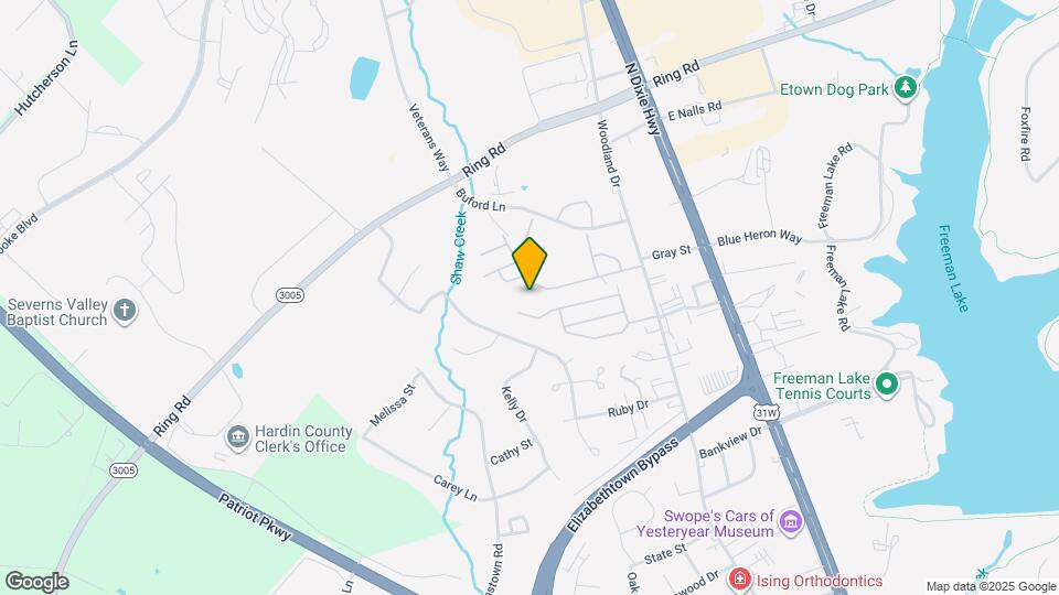 428 Ponderosa Dr Map and Location Details