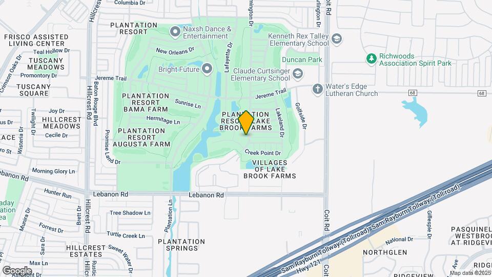 5007 Mosscreek Ln Map and Location Details