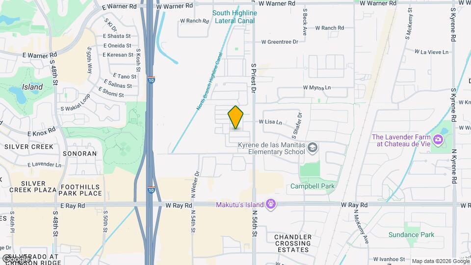 7081 W Corona Dr Map and Location Details