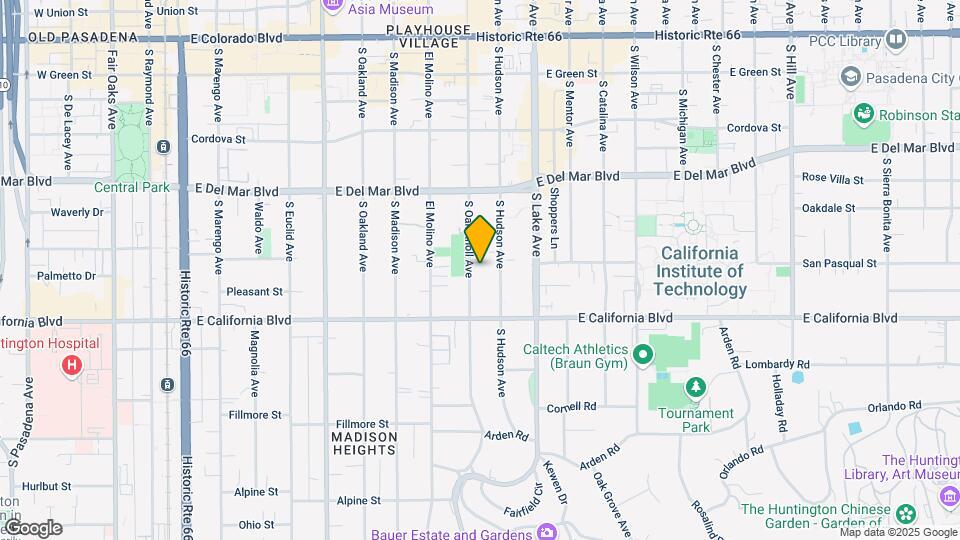 500 S Oak Knoll Ave, Unit 11 Mapa y Detalles de la Ubicación