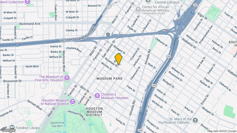 4899 La Branch St Mapa y Detalles de la Ubicación