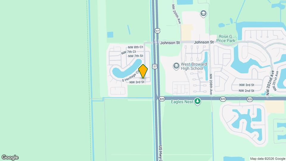 21511 NW 3rd St Map and Location Details