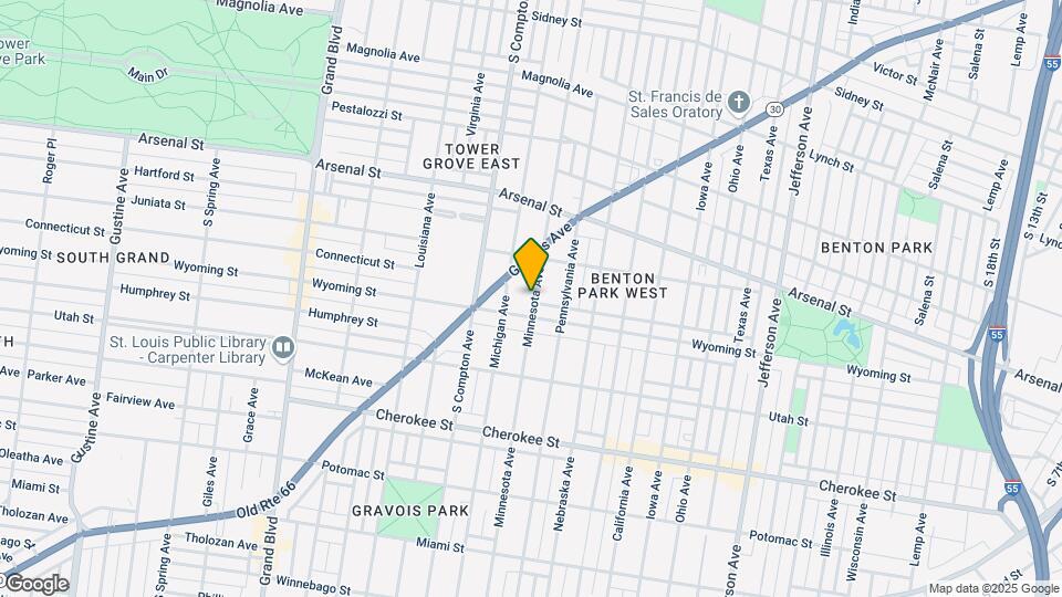 3179 Minnesota Ave, Unit B Map and Location Details