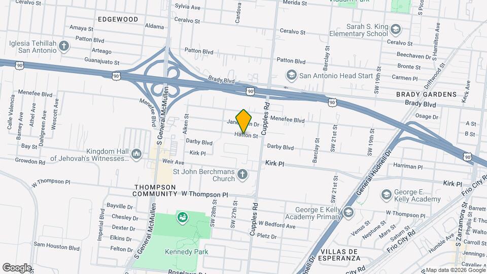 2934 Hatton St Map and Location Details