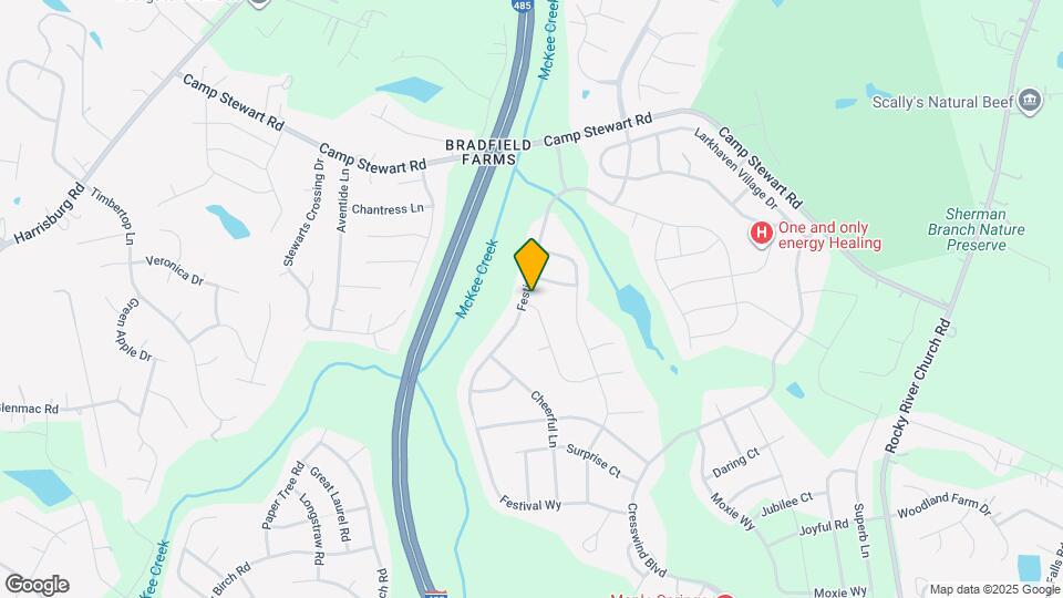 3909 Woodland View Dr Map and Location Details