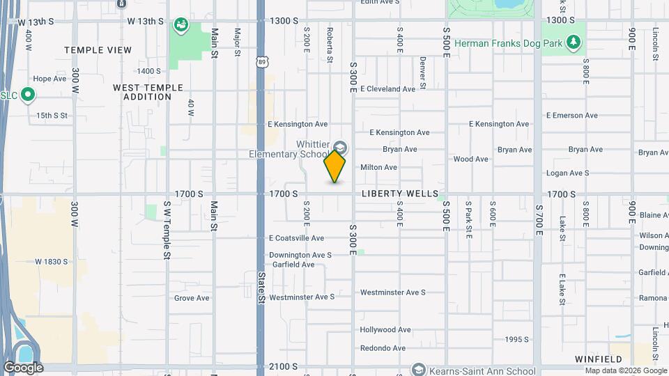 251 E 1700 S, Unit Unit 2 Mapa y Detalles de la Ubicación