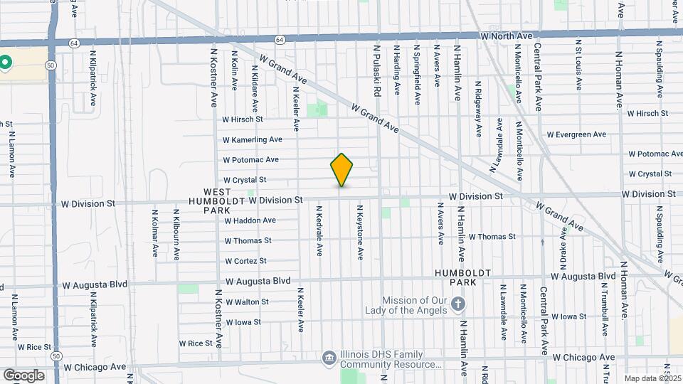 4056 W Division St Mapa y Detalles de la Ubicación