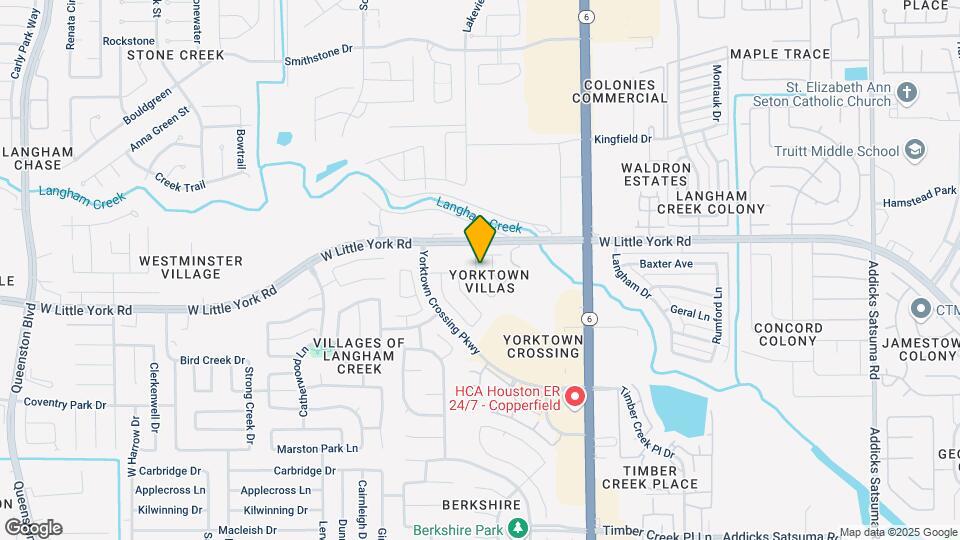 6122 Yorktown Meadow Ln Map and Location Details