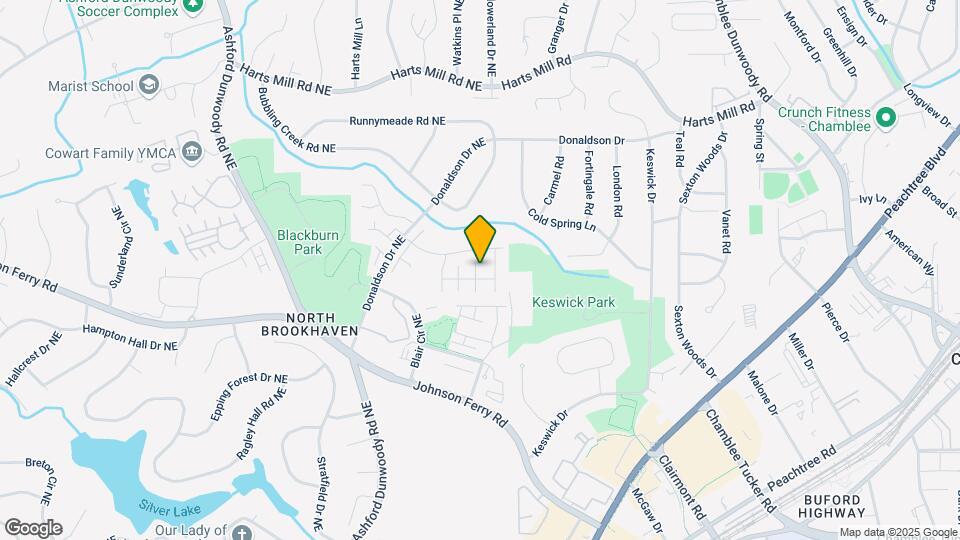 3669 Gambrell Ln Map and Location Details