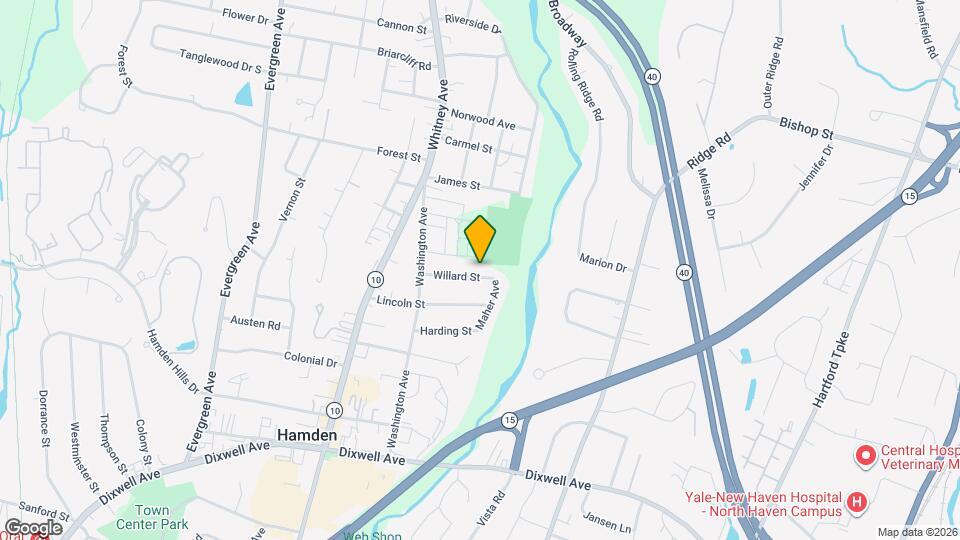 68 Willard St Map and Location Details