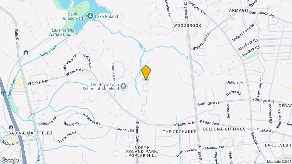 6012 Hunt Ridge Rd Map and Location Details