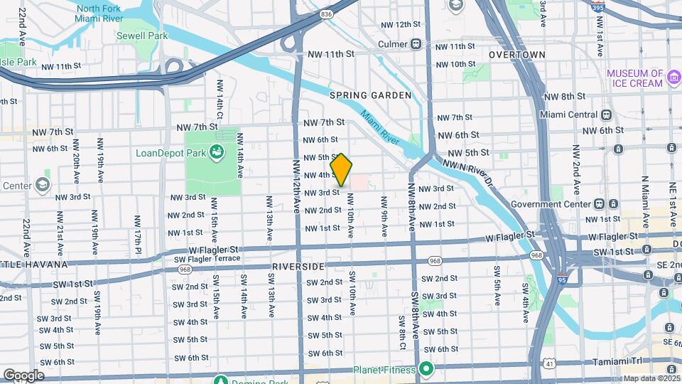 1036 NW 3rd St Map and Location Details