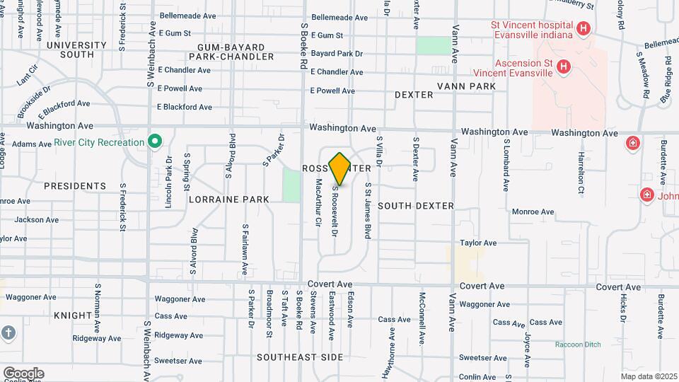 1218 S Roosevelt Dr-Unit -1218 Map and Location Details