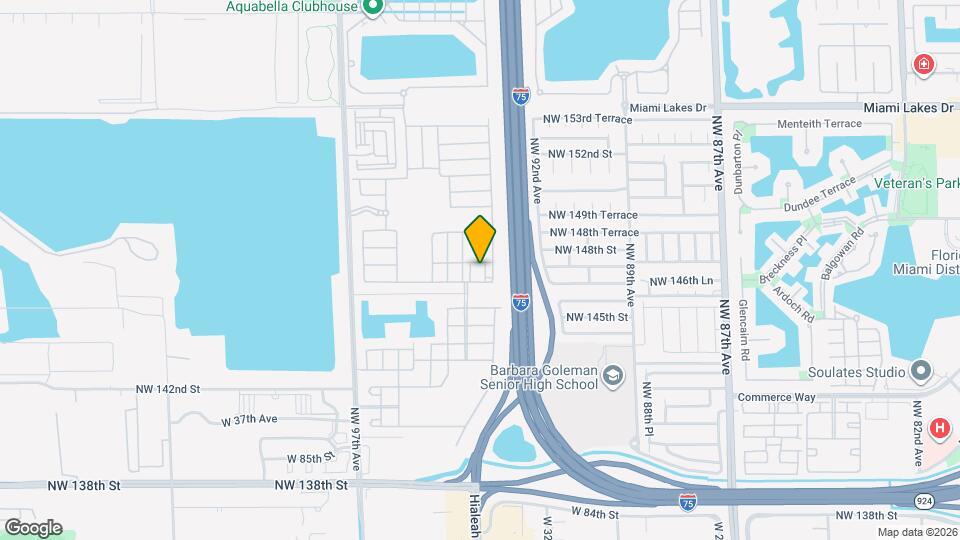9264 W 33rd Ct Mapa y Detalles de la Ubicación