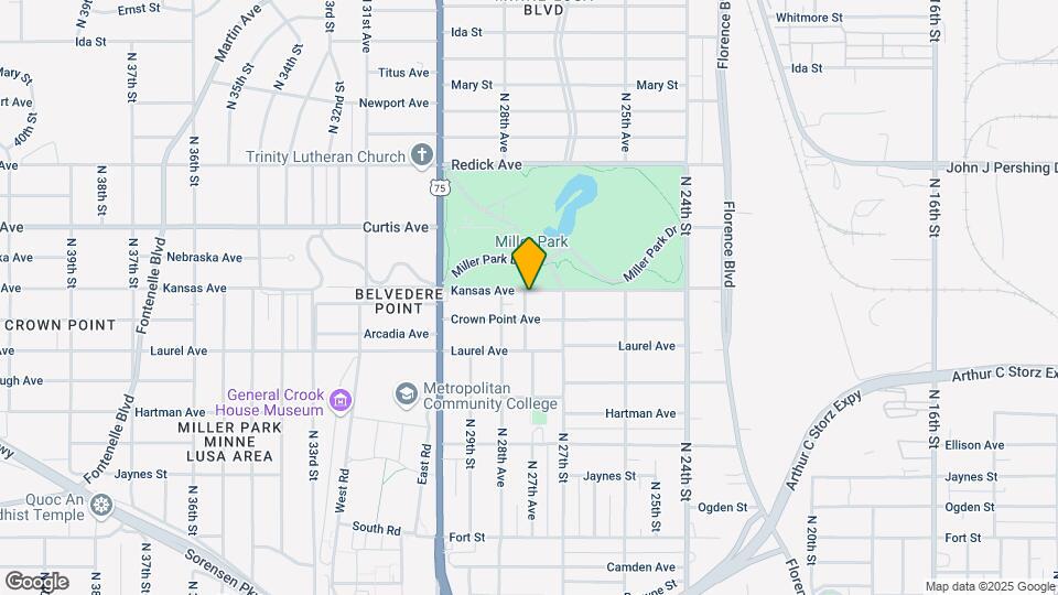 2723 Kansas Ave Map and Location Details