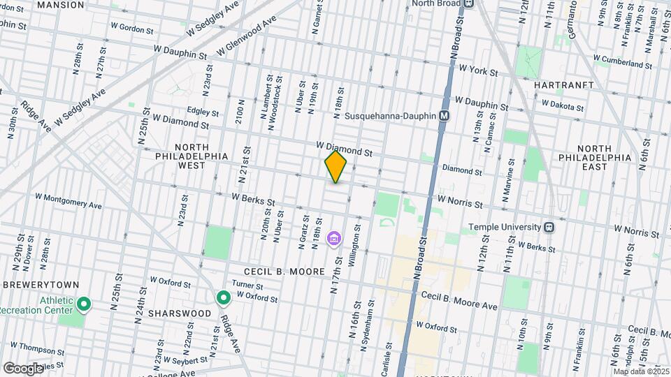 1715 Arlington St Map and Location Details