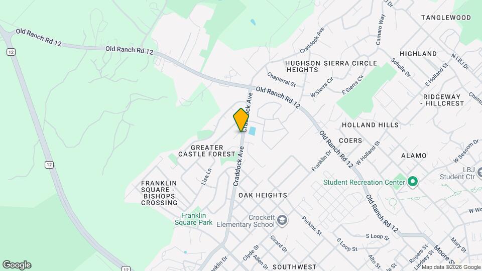 609 Chicago St Map and Location Details