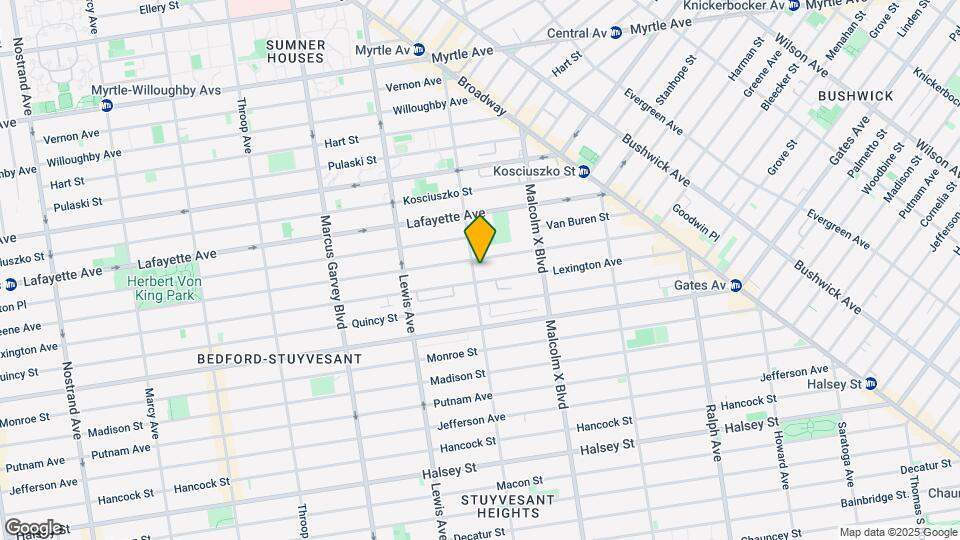 149 Stuyvesant Ave Map and Location Details