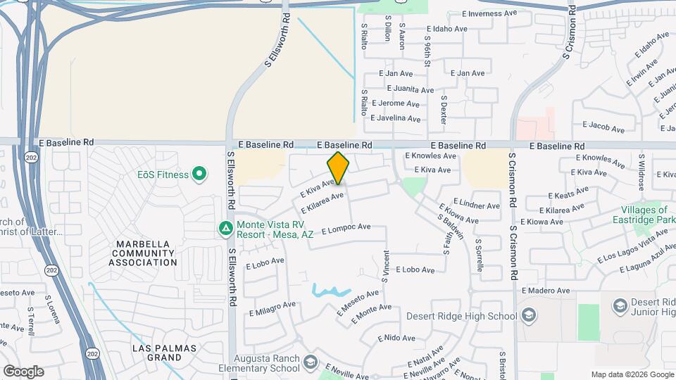 9506 E Kilarea Ave Map and Location Details