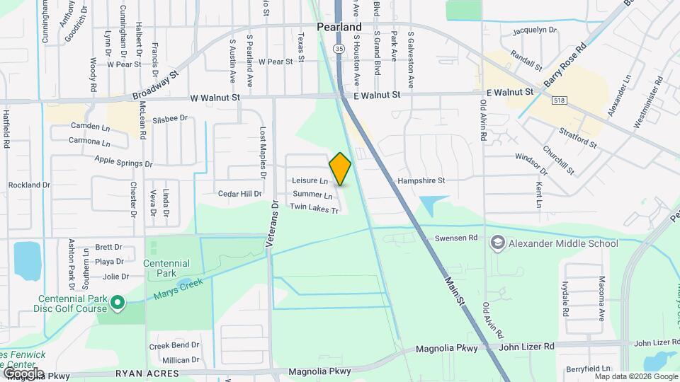 2813 Waterside Trail Map and Location Details