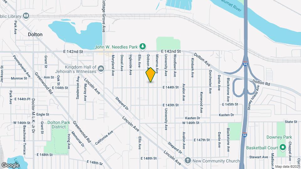 14341 Dobson Ave Map and Location Details