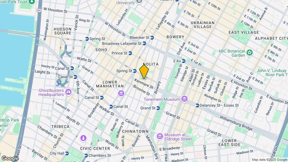 199 Mott St Mapa y Detalles de la Ubicación