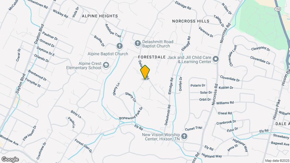 4674 Cary Ln Map and Location Details